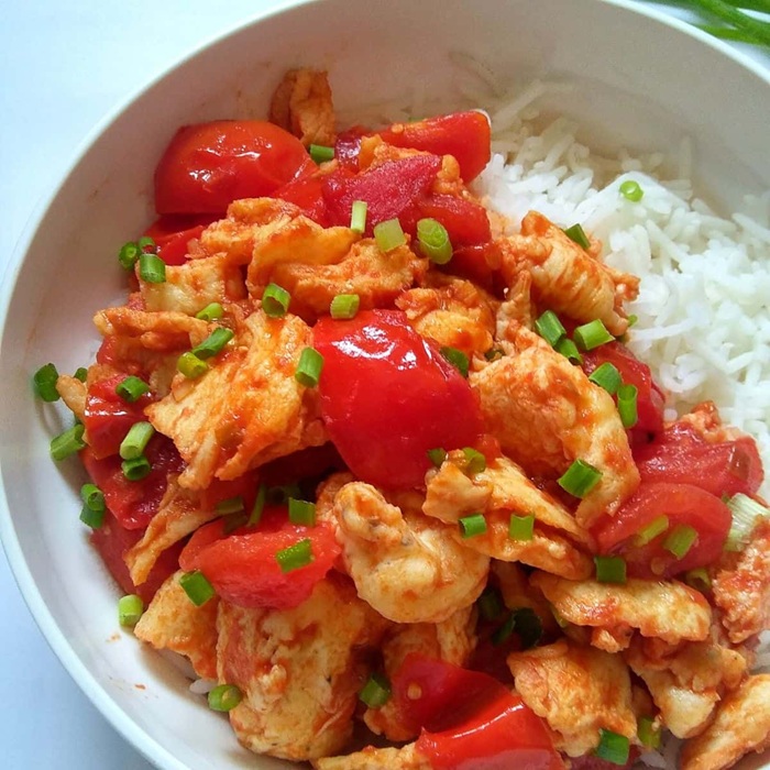 Chinese Tomato Egg Stir Fry — Atlas Breakfast House
