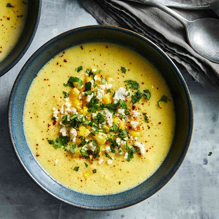 Creamy Corn Soup Recipe — Le Petit Bistro