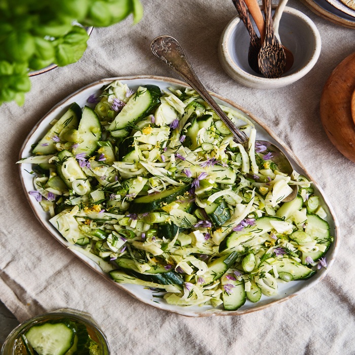 Cucumber & Fennel Salad — Le Petit Bistro