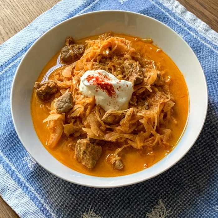 Pork & Sauerkraut Goulash — Roaring Porterhouse