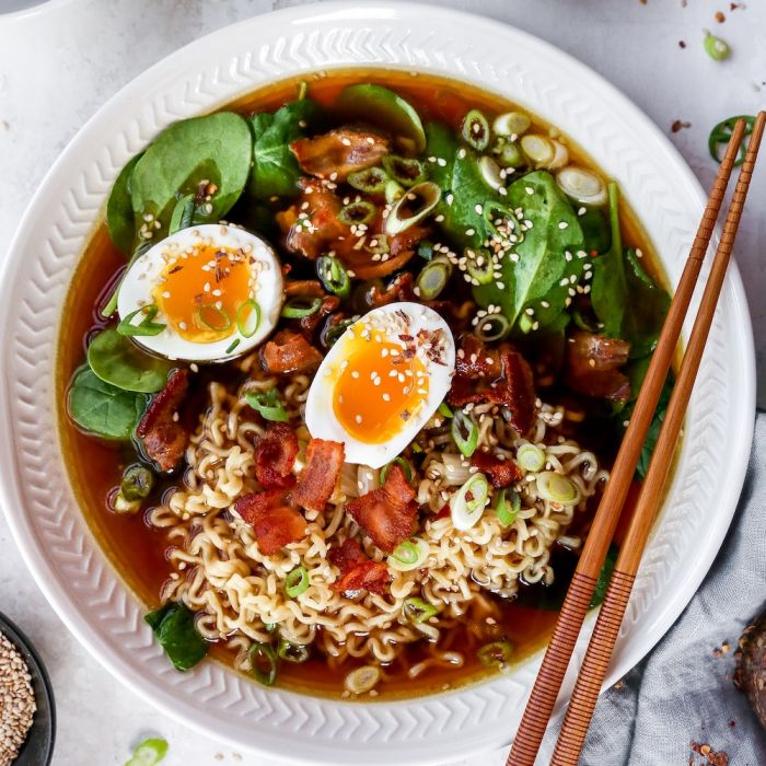 Ramen Noodles with Boiled Egg — Tokyo House