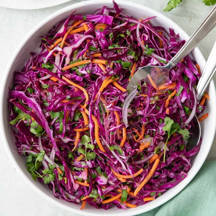 Tangy Carrot, Cabbage & Onion Salad — Ember Rooftop