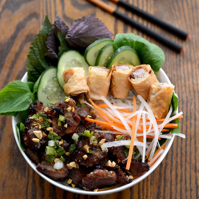 Vietnamese Grilled Pork with Bun-Thit-Nuong — Ember Rooftop